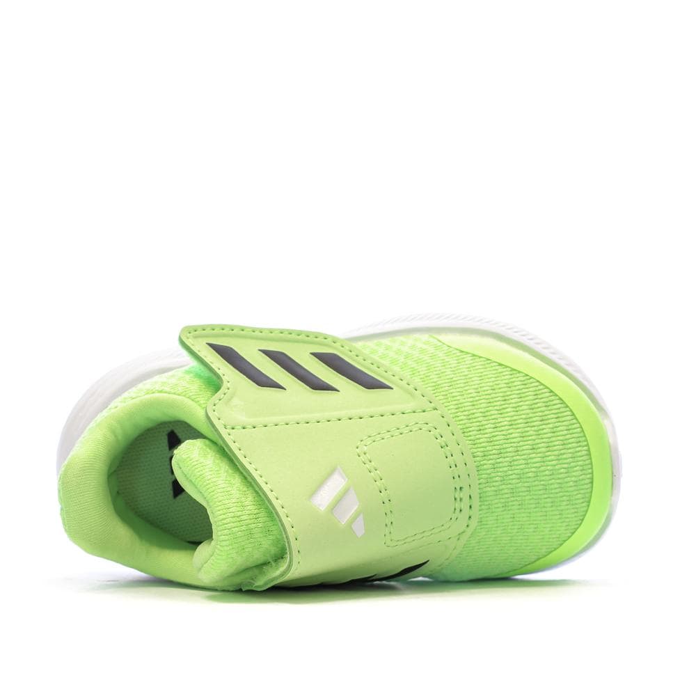 Baskets Jaune Fluo Garçon Adidas Runfalcon 3.0 Ac 4
