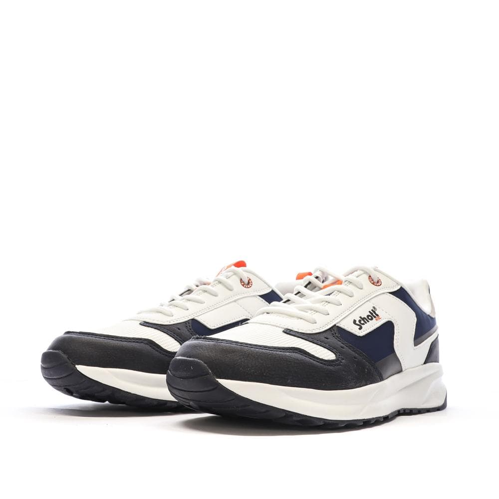Baskets Blanches/Noires Homme Schott Maki 6
