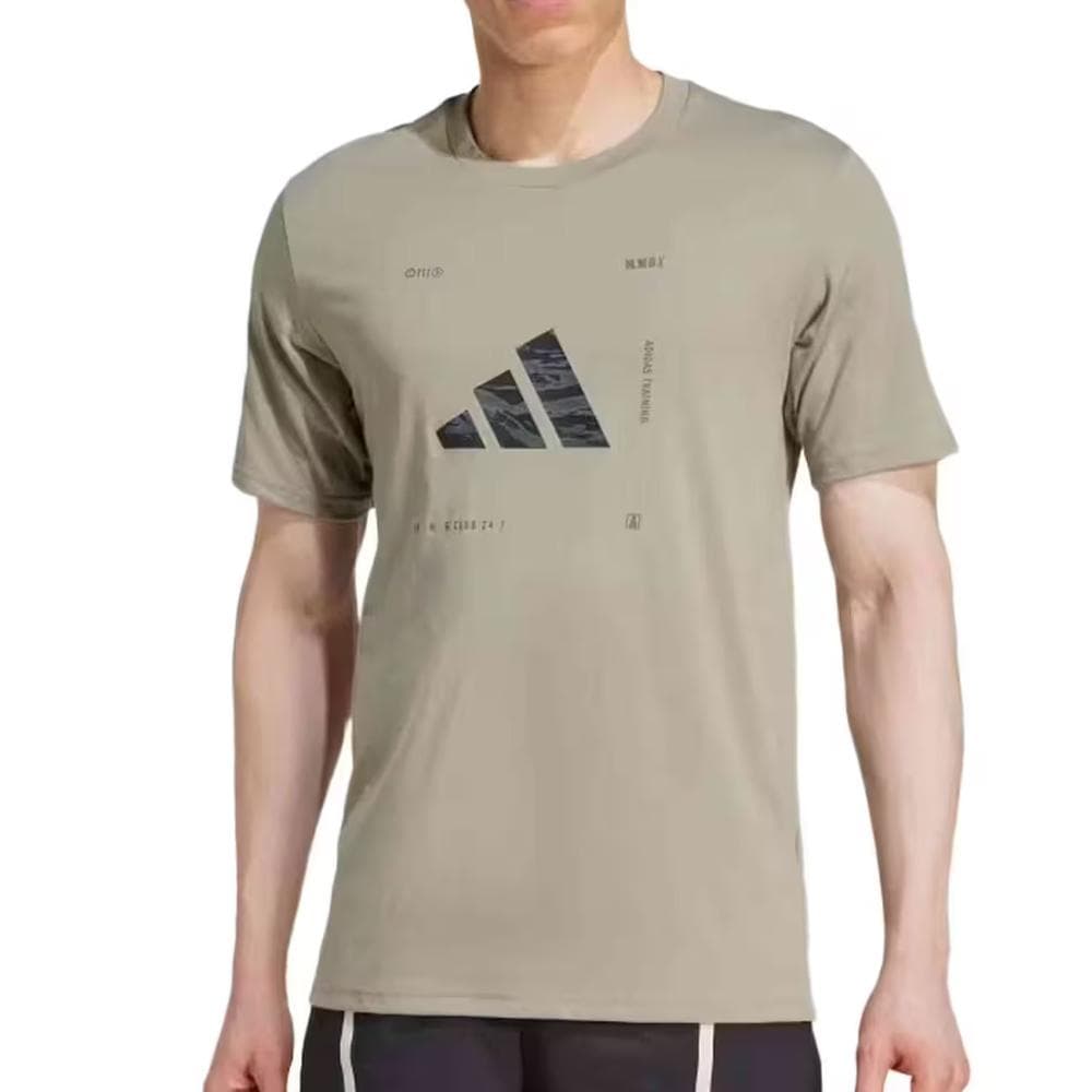 T-Shirt Gris Homme Adidas Box 1