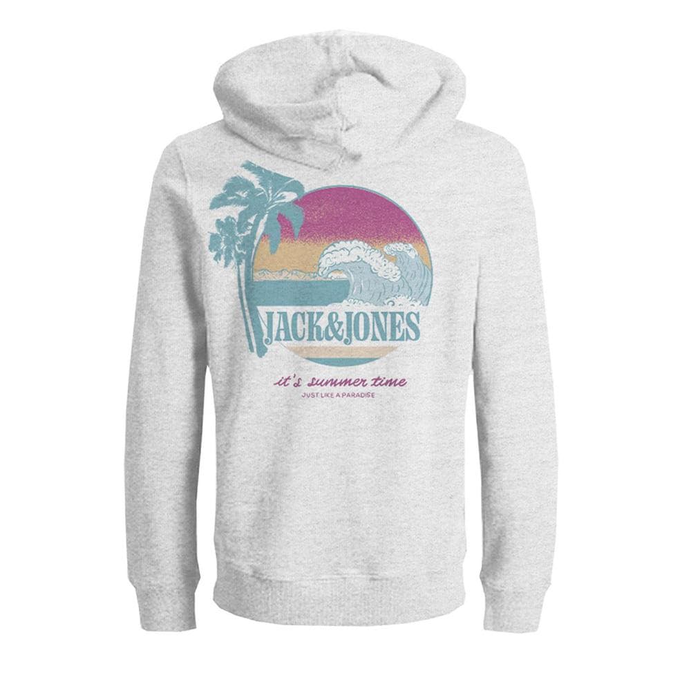 Sweat Gris Chiné Homme Jack & Jones Jorsan 2