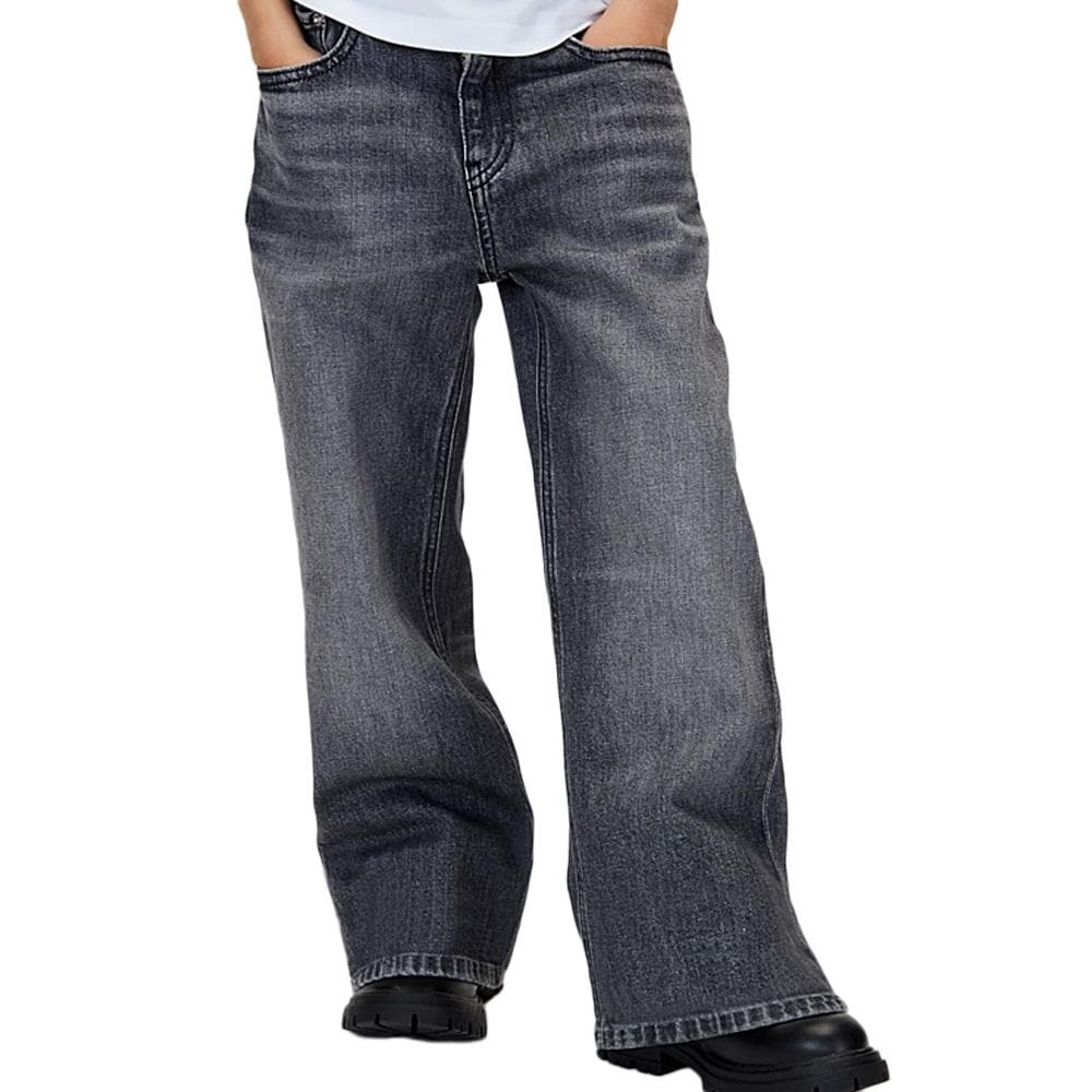 Jean Baggy Gris Garçon Calvin Klein Jeans Skater 1