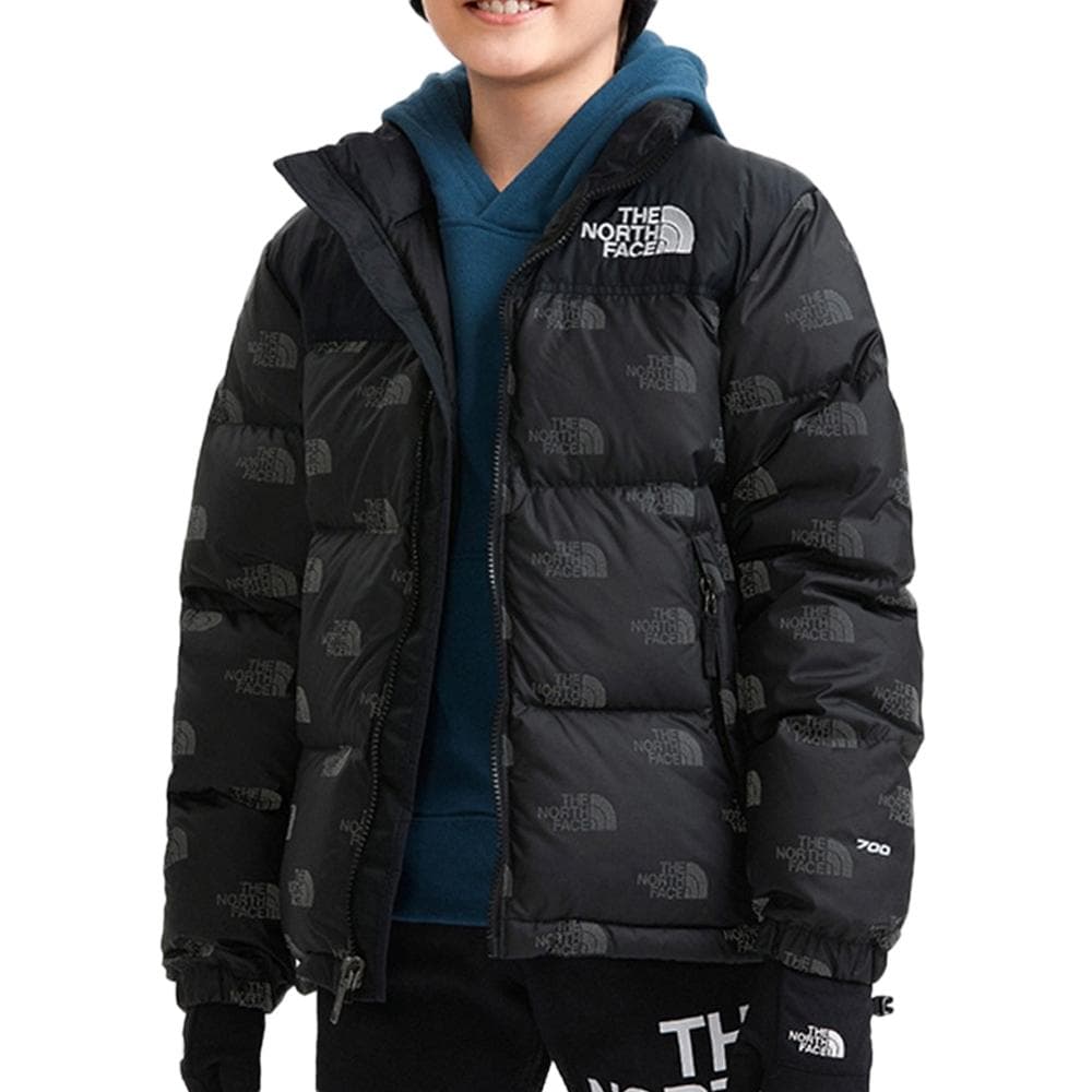 Doudoune Noir Garçon The North Face Nuptse 1