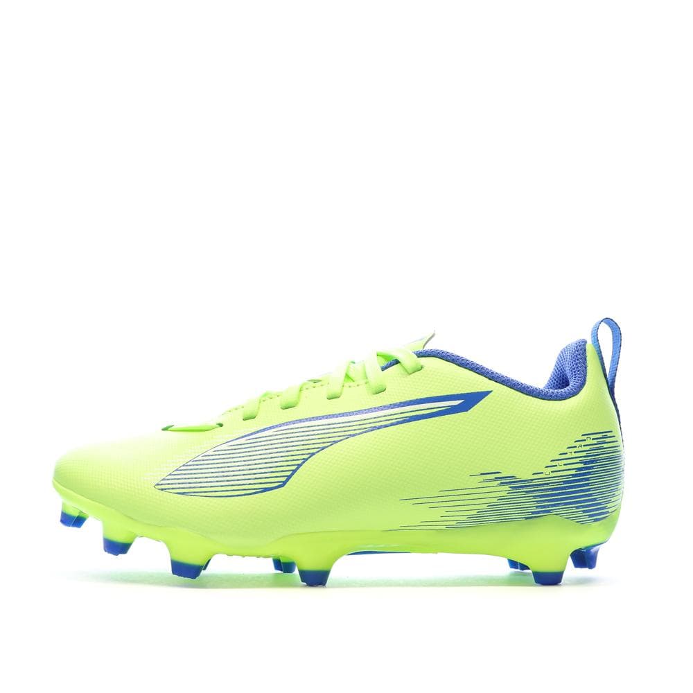 Chaussures de football Jaune Fluo Garçon Puma Ultra 5 Play FG/AG 1