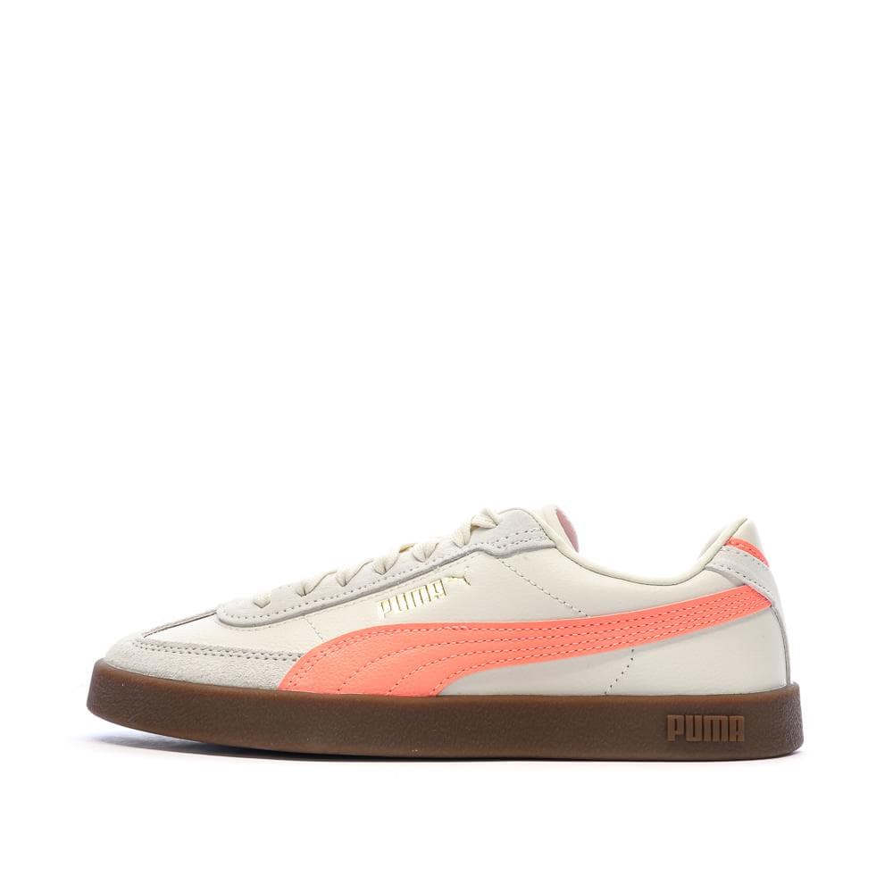 Baskets Beiges/Roses Femme Puma Club Ii Era 1