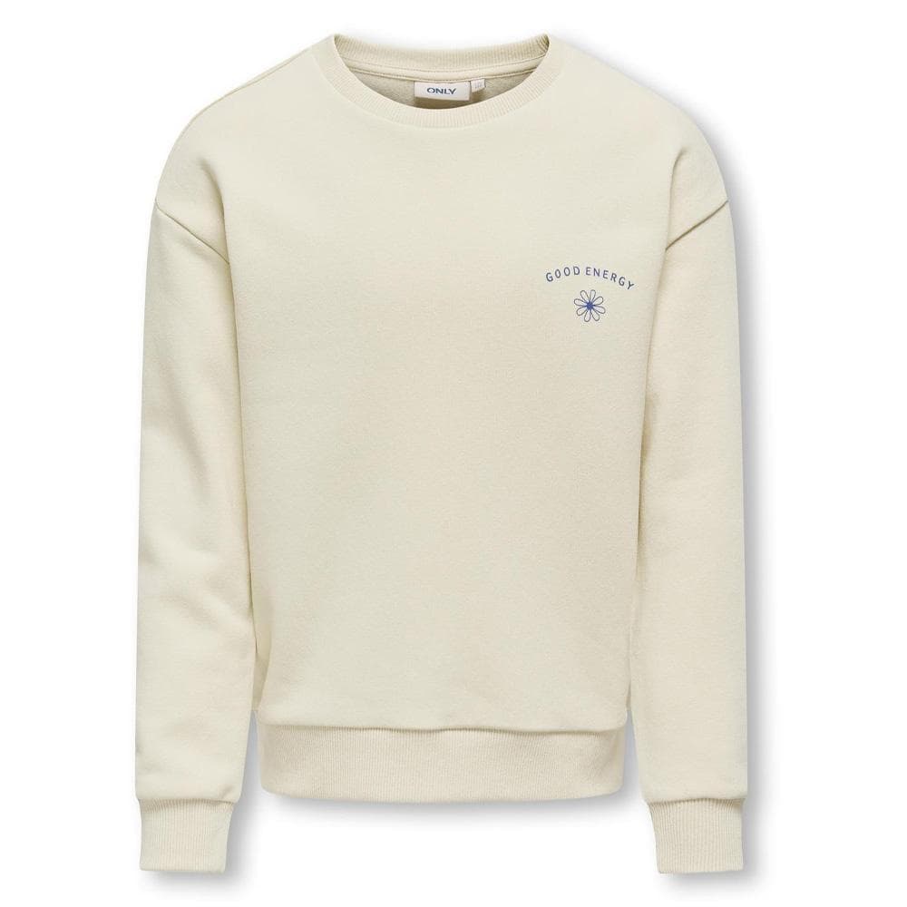 Sweat Beige Fille Kids ONLY Koglovely 1