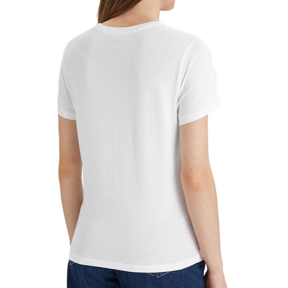 X3 T-Shirt Blanc Mixte Calvin Klein Jeans Cotton 3