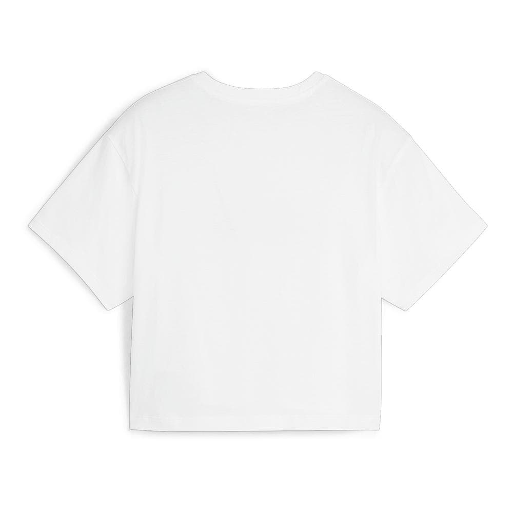 Crop top Blanc/Mauve Fille Puma 845346 2