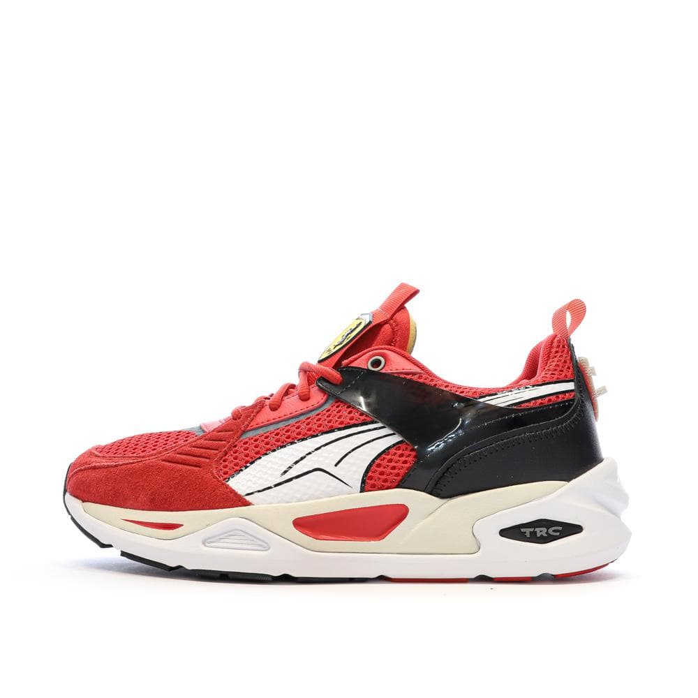 Baskets Rouge Homme Puma Ferrari Blaze Rosso Corsa 1