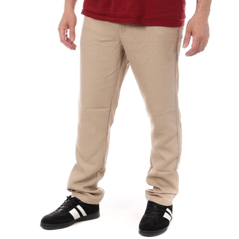 Pantalon Toile Marron Homme RMS26 5690 1
