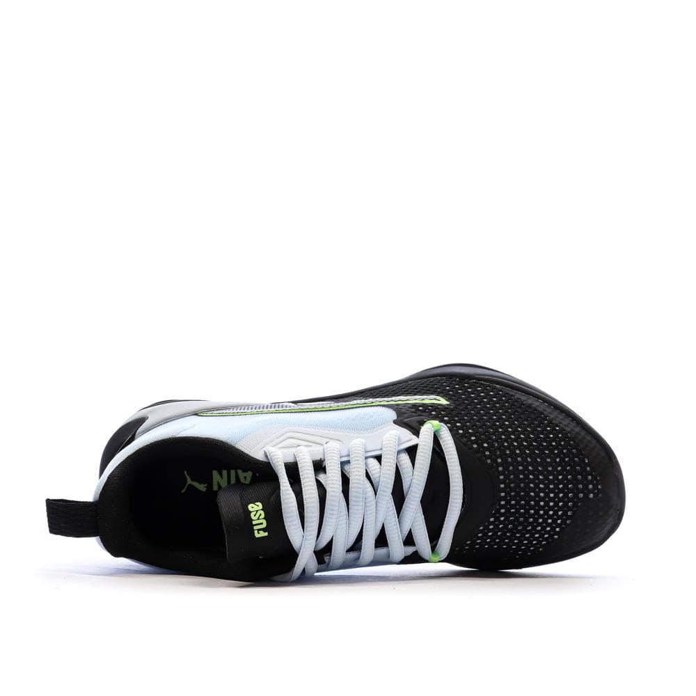 Baskets Noir/Bleu Garçon Puma Fuse 4