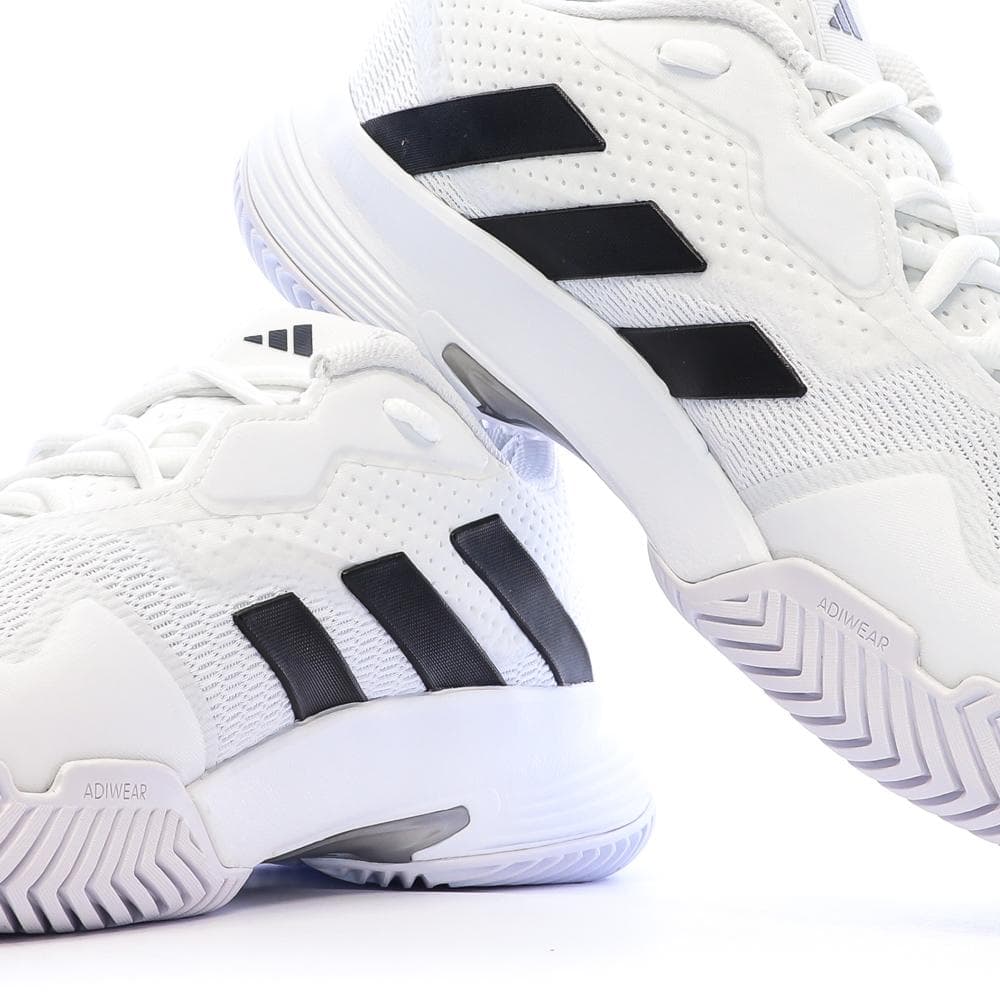 Chaussures de Tennis Blanches Homme Adidas Courtjam Control M 7