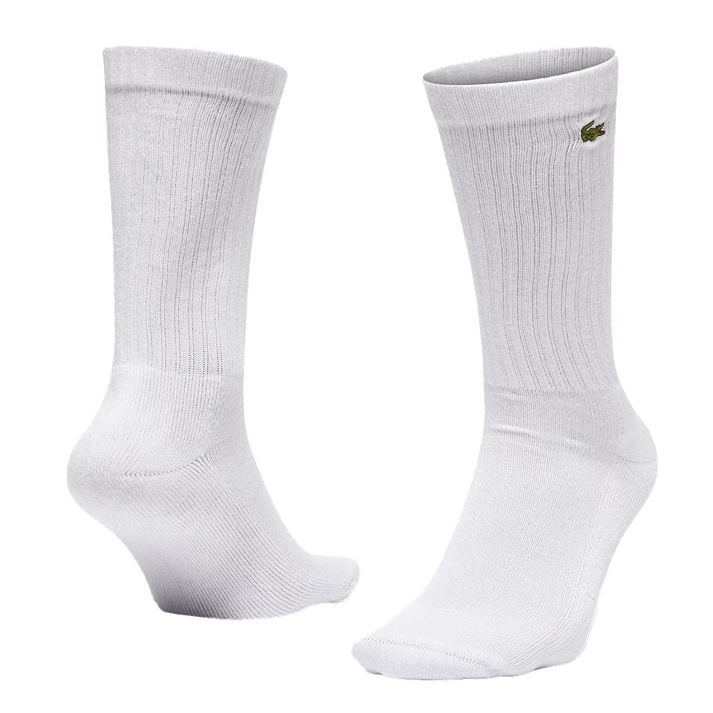 X1 Paires de Chaussette Blanches Homme Lacoste RA3683 1