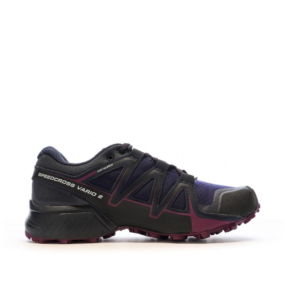 Chaussures de trail Noir/Prune Femme Salomon Vario 2