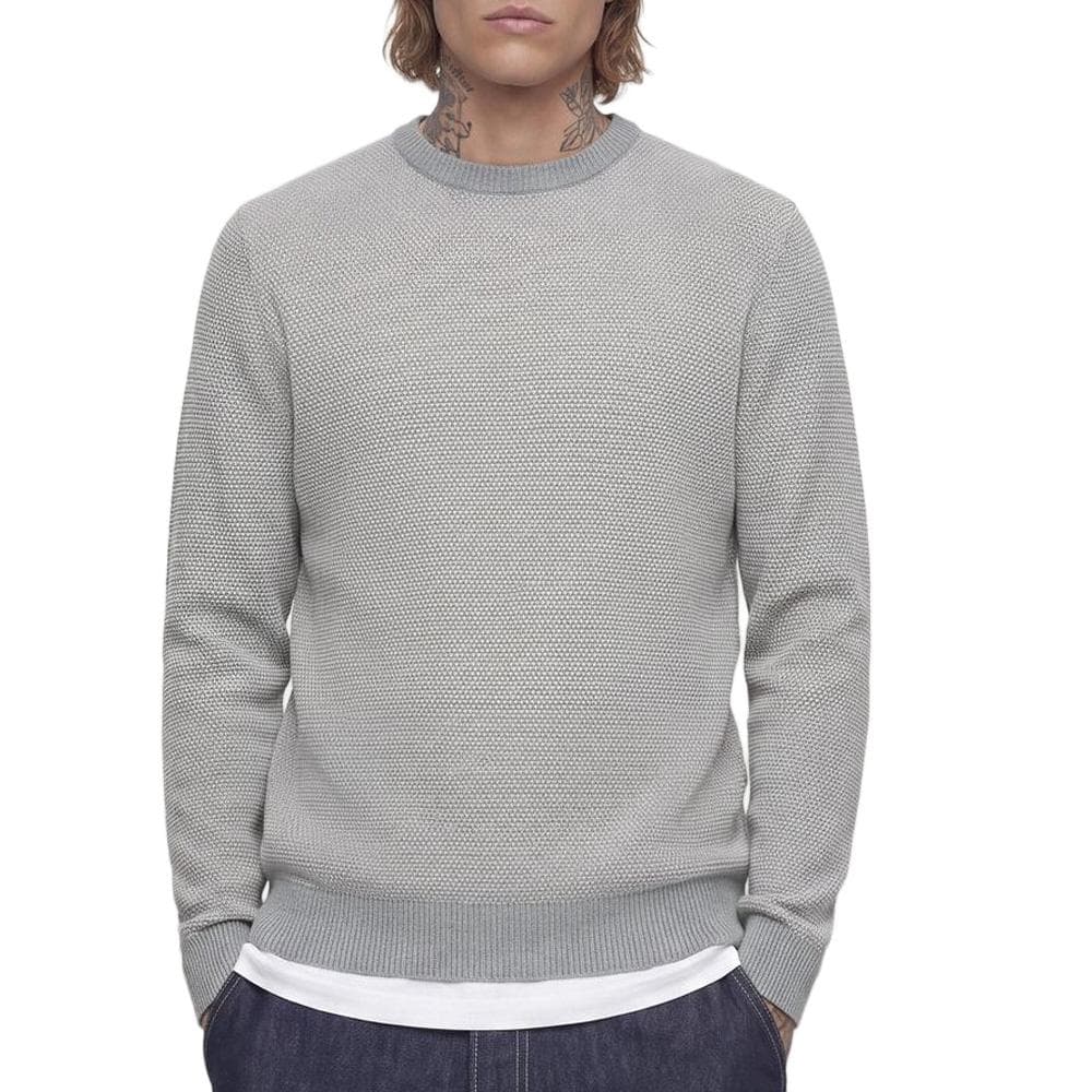Pull Gris Homme Jack & Jones Globe Knit 1