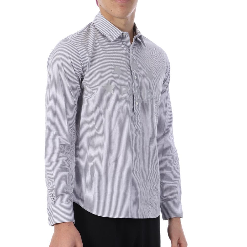 PSG Chemise à Rayures Gris Homme PSG 109 1