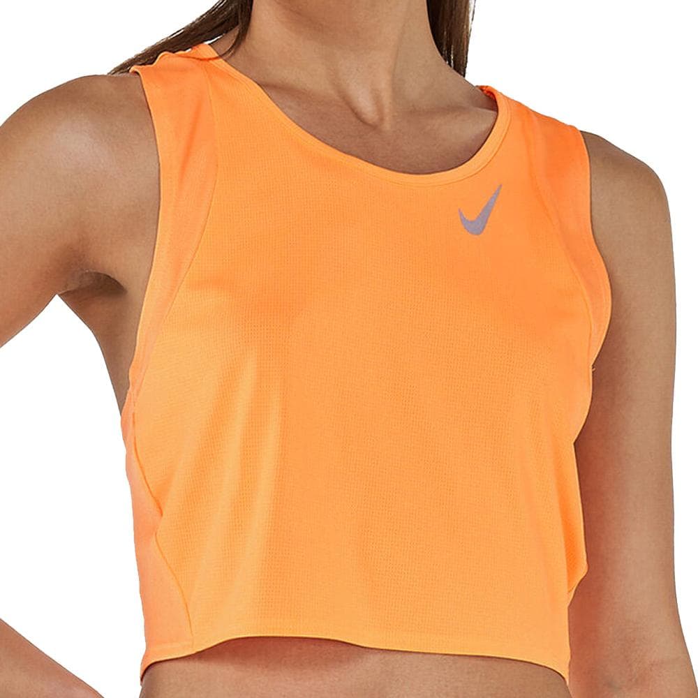 Débardeur Orange Femme Nike Race 1