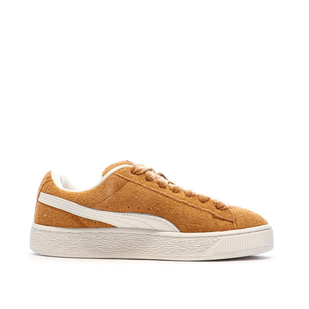 Baskets Jaune/Blanche Homme Puma Suede Xl Hairy 2