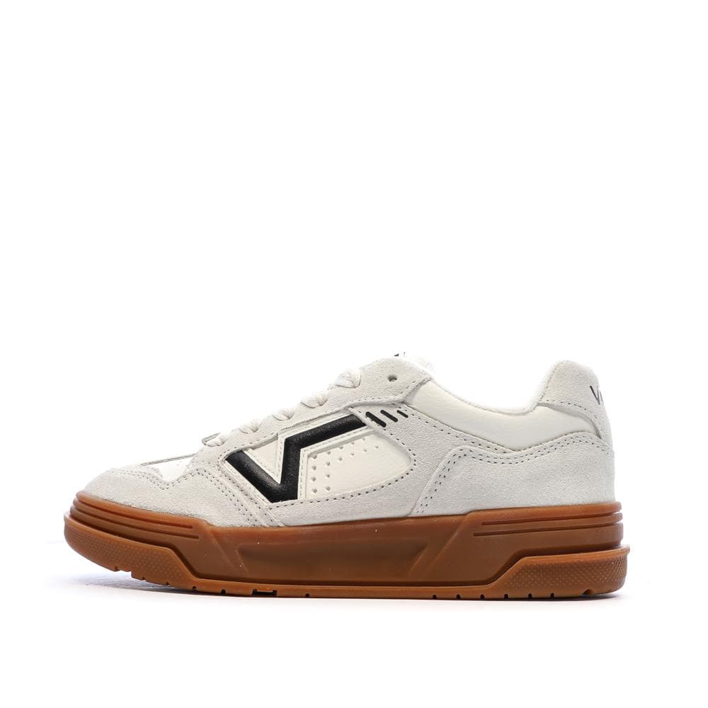 Baskets Blanches Homme Vans Upland Suede Marshmallow 1