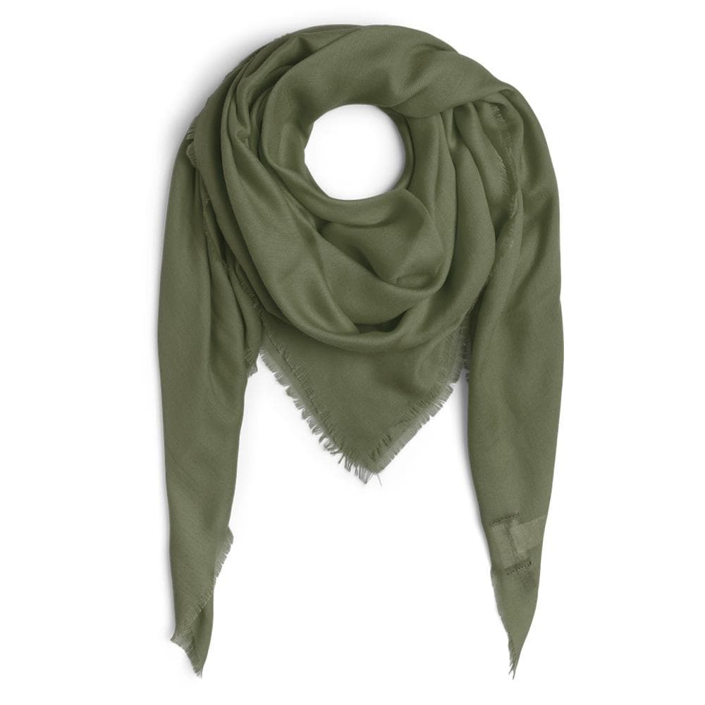 Foulard Vert Femme Pieces Hailey 1