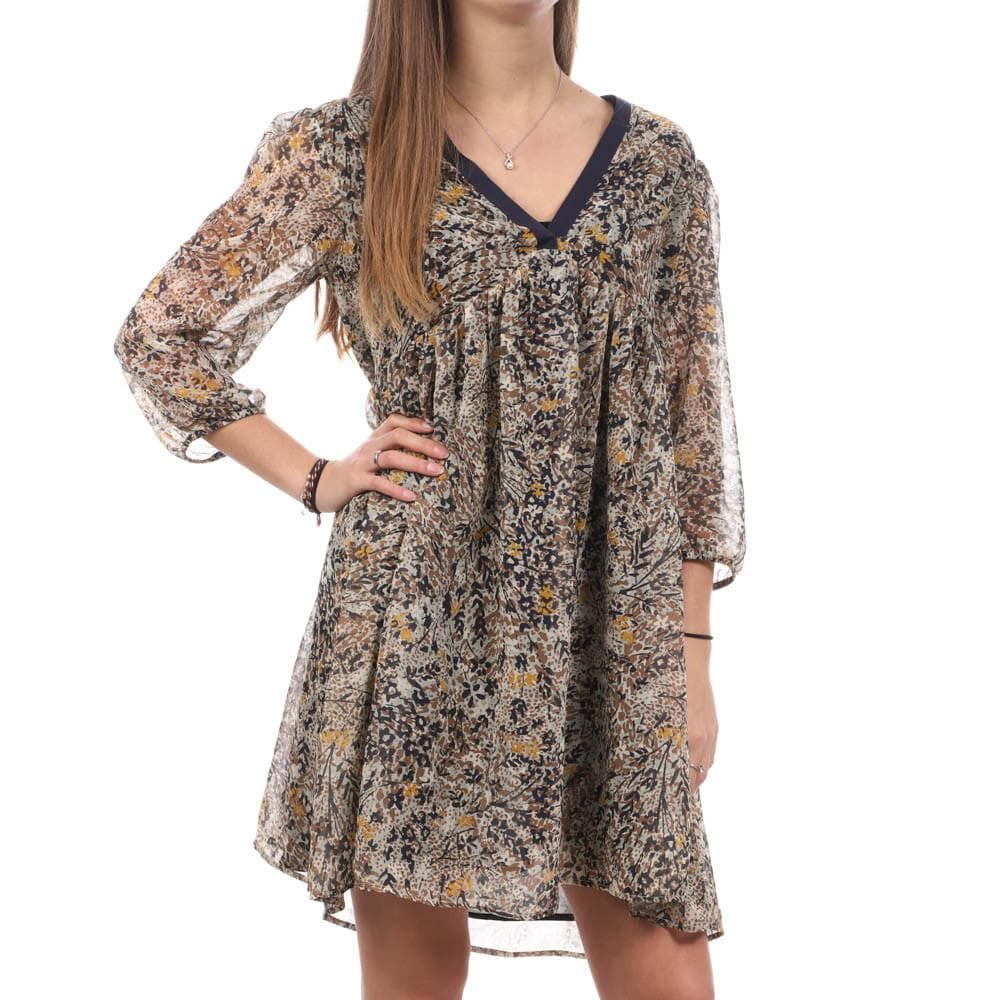 Robe écru/Marine Femme Teddy Smith Romana 1