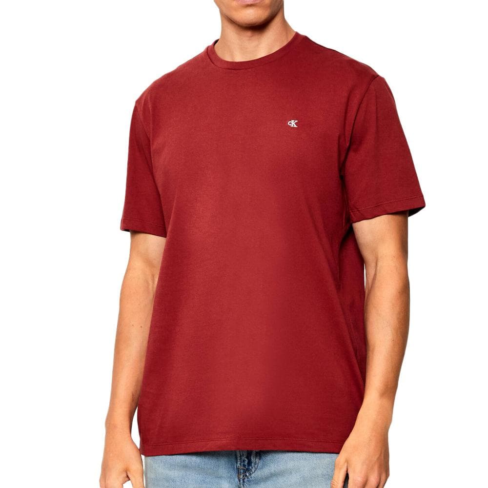T-Shirt Rouge Homme Calvin Klein Jeans Classic 1