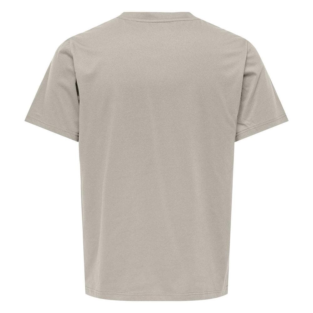 T-shirt Beige Homme Only & Sons Jeff 2