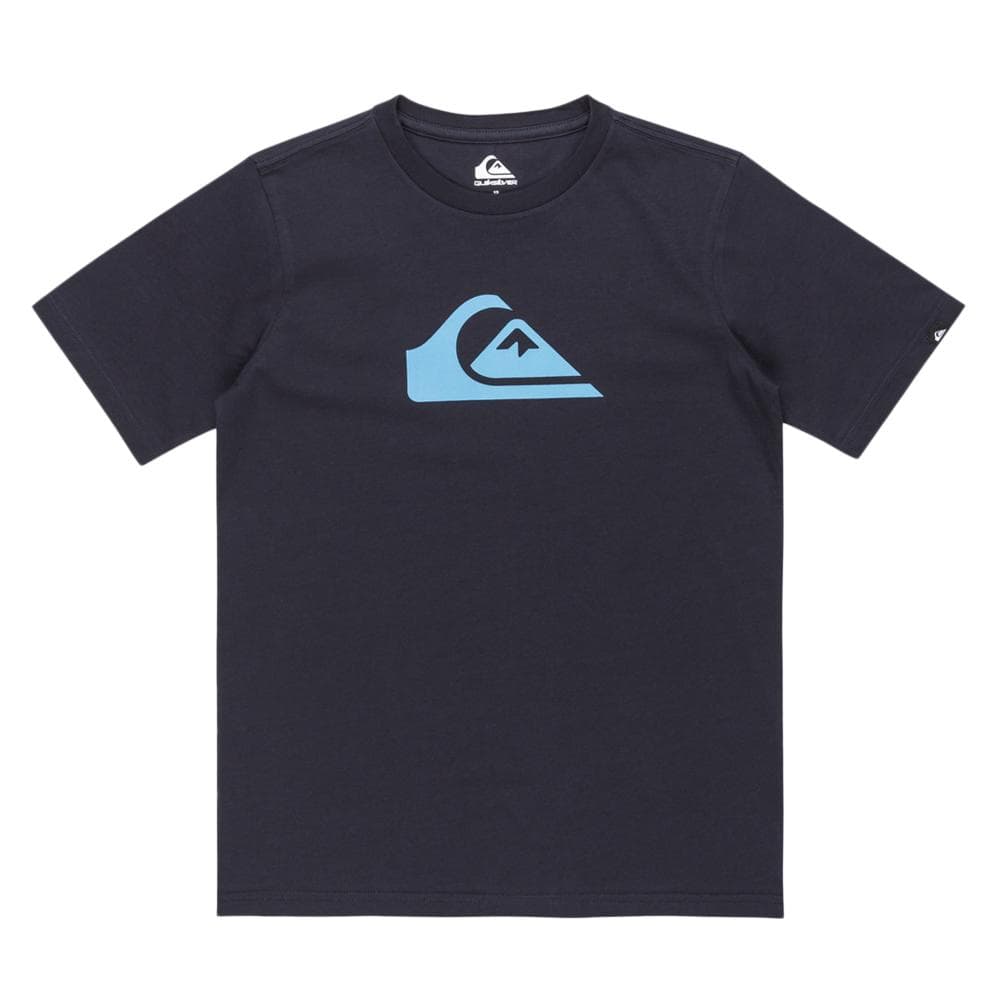 T-Shirt Marine Garçon Quiksilver Comp Logo 1