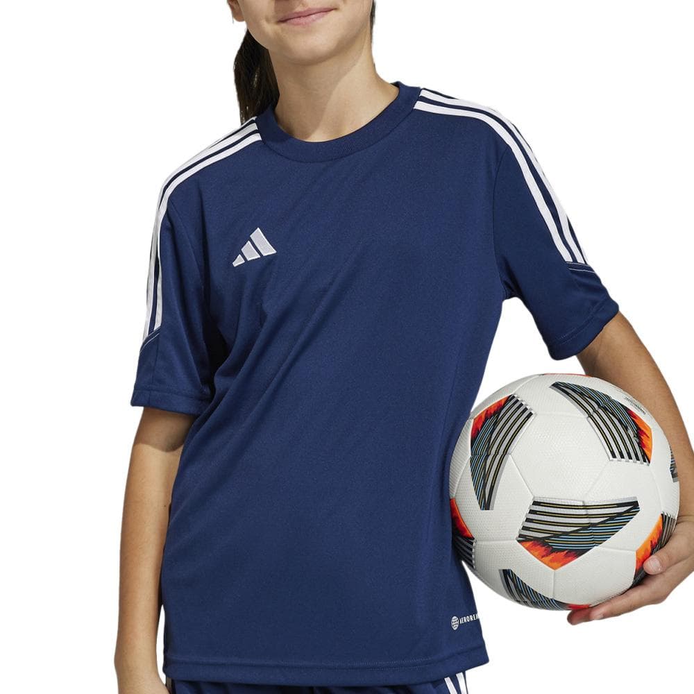 T-Shirt Marine Garçon Adidas Tiro23 Cbtrjsyy 1