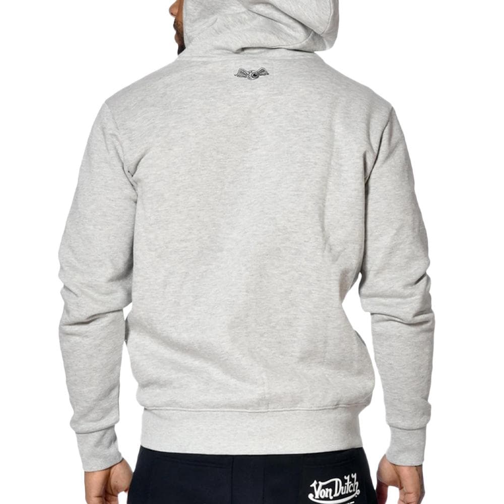 Sweat Zippé Gris Homme Von Dutch SLIGN 2