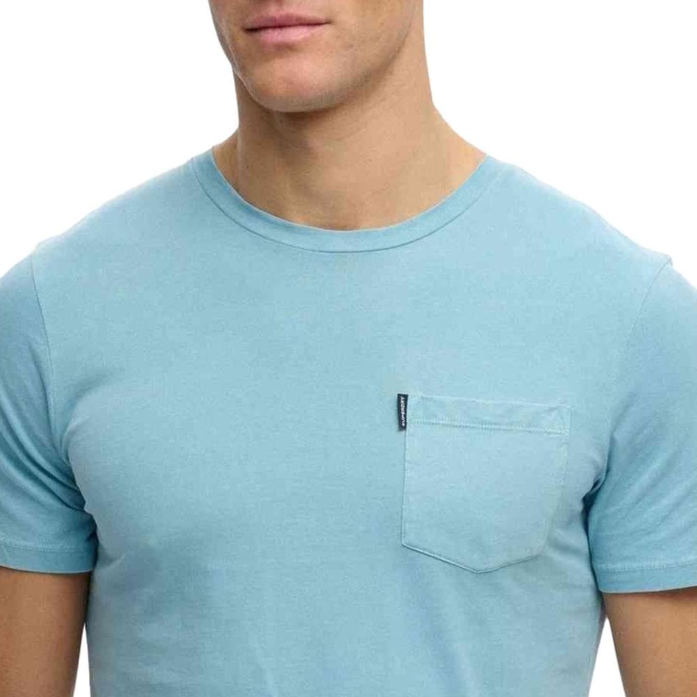 T-Shirt Bleu Homme Superdry Classic Essential 2