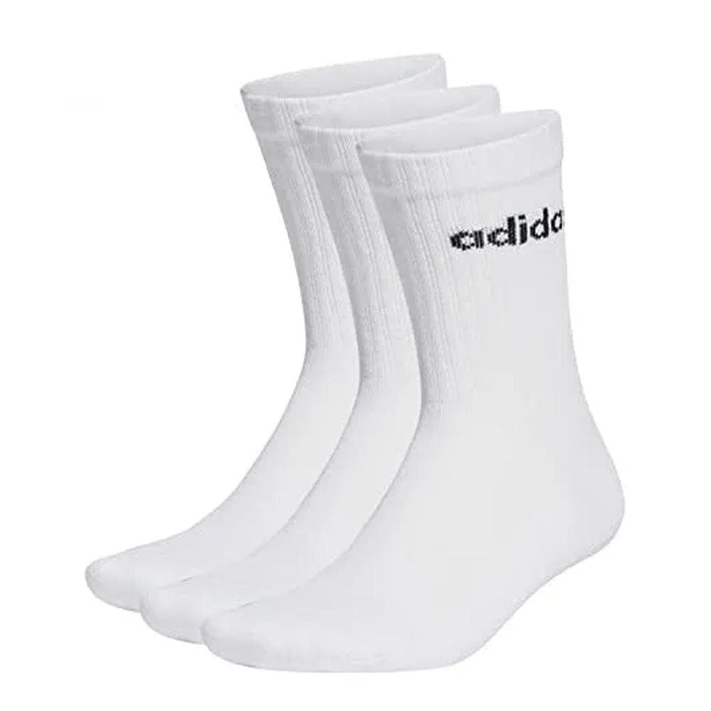 x3 Lot de trois paires de chaussettes Blanches Homme Adidas C Lin 1