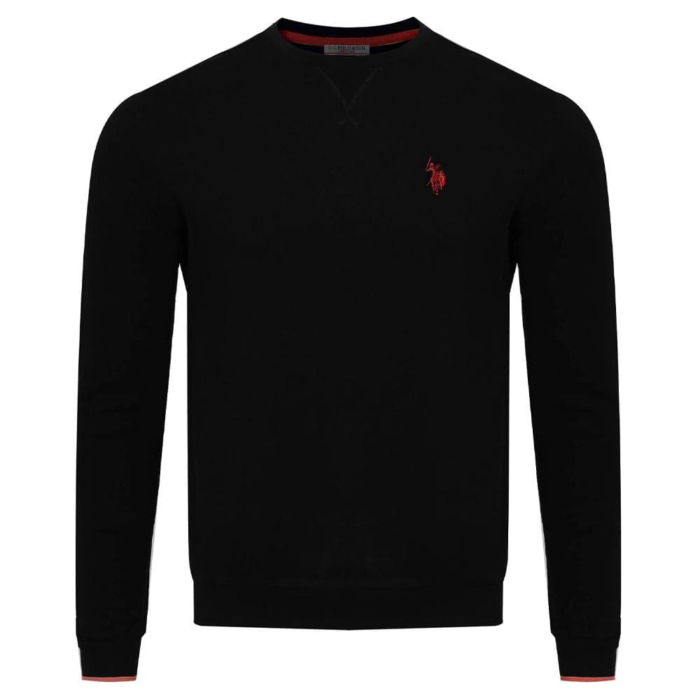 Pull Noir Homme US Polo ASSN ENEA 1