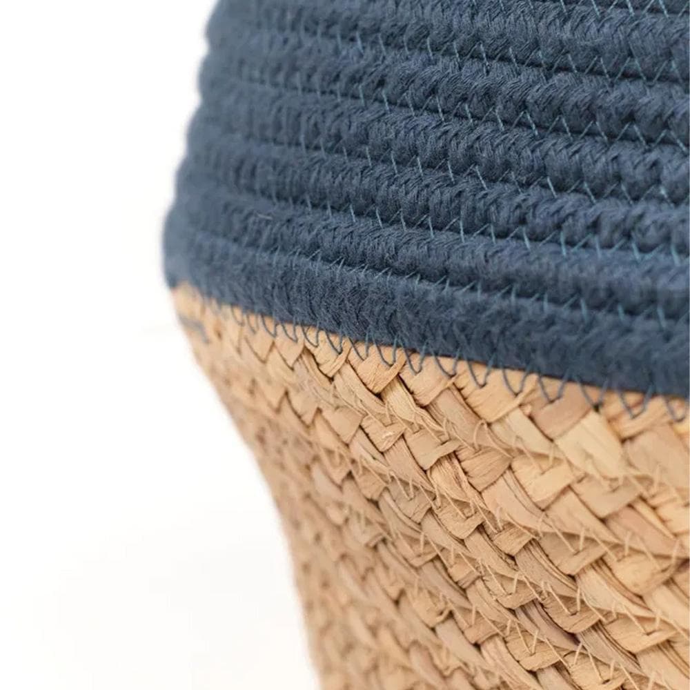 Panier Bleu/Paille Atmosphera Céladon 2