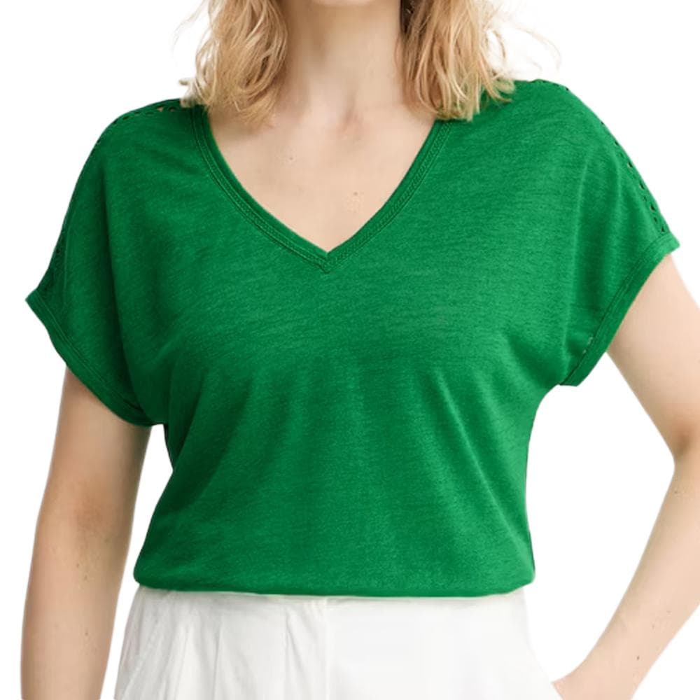 T-Shirt Vert Femme Morgan Fantaisiess 1