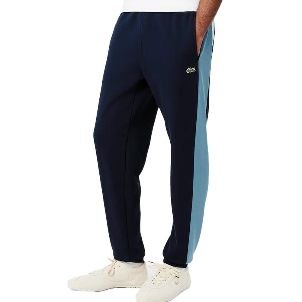 Jogging Marine Homme Lacoste Tapered Block 1
