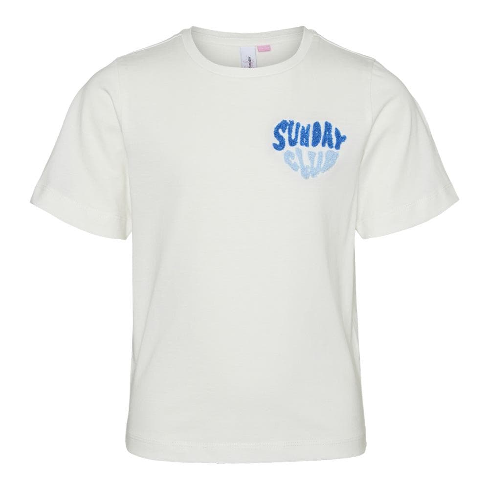 T-Shirt Blanc Fille Vero Moda Frey 2
