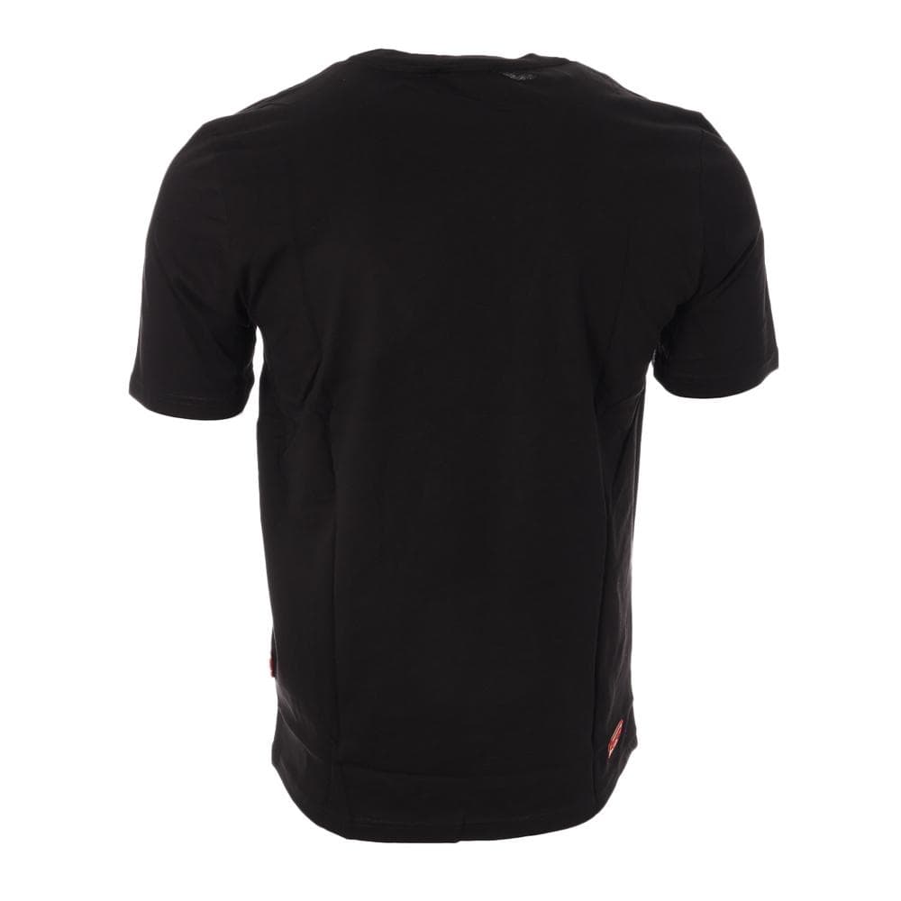 T-shirt Noir/Rouge Homme Supreme Grip Michael 2