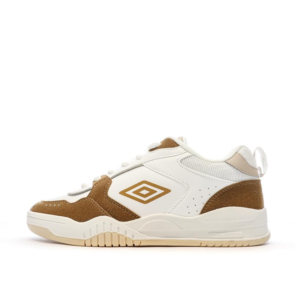 Baskets Blanches/Beiges/Camel Homme Umbro Tywen 1