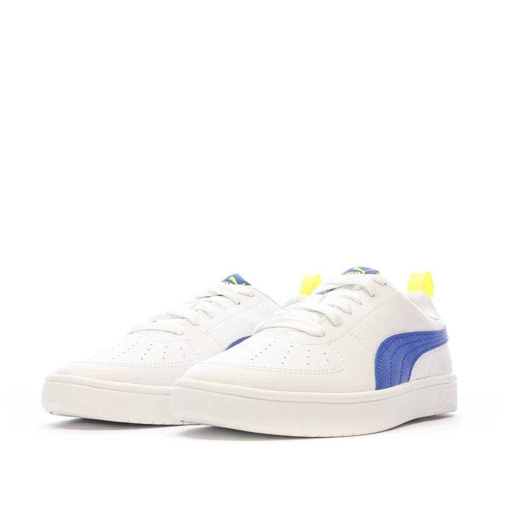 Baskets Blanches/Bleu Femme Puma Rickie 6
