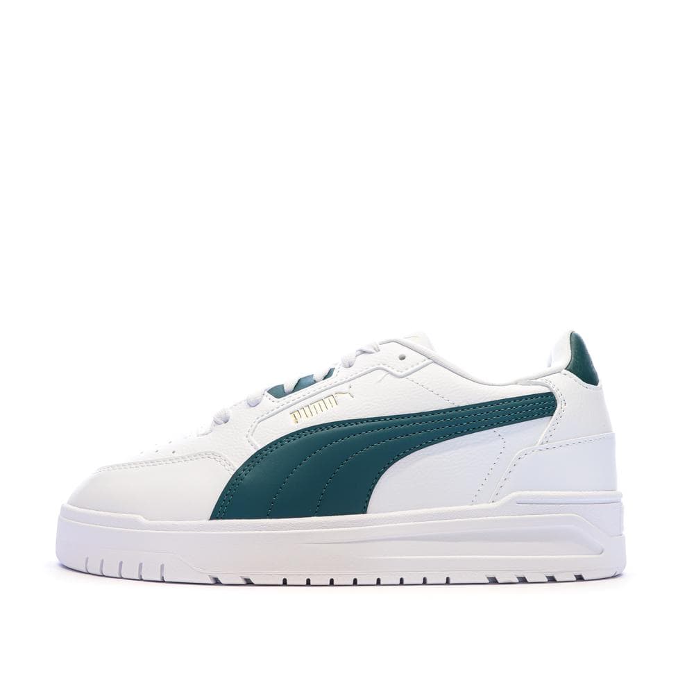 Baskets Blanches/Vertes Homme Puma Shuffle Downtown 1