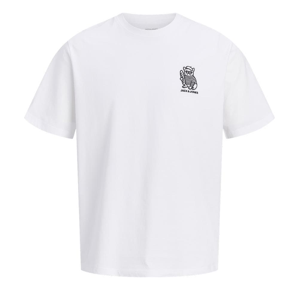 T-Shirt Blanc Homme Jack & Jones Jordog 1