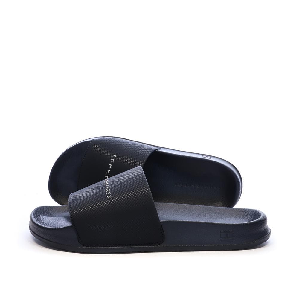 Claquettes Marine Homme Tommy Hilfiger Textu 1