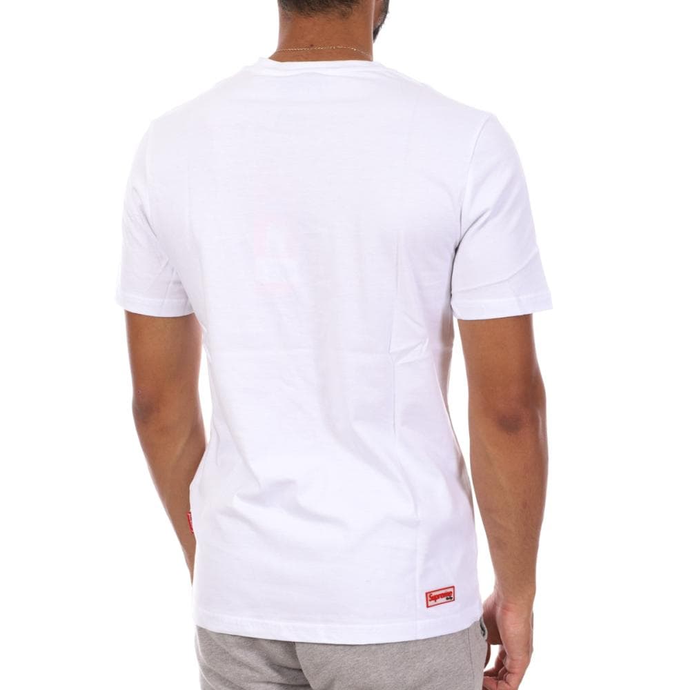 T-shirt Blanc Homme Supreme Grip Achy 2