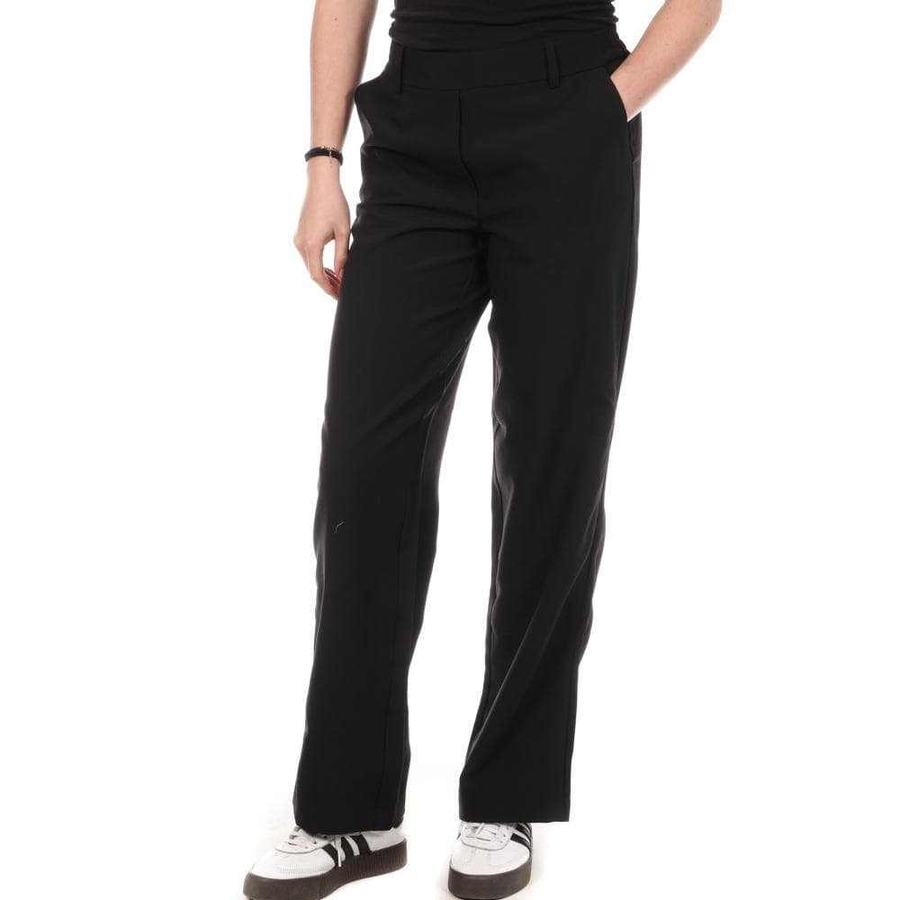 Pantalon Straight Noir Femme Vero Moda Barba 1