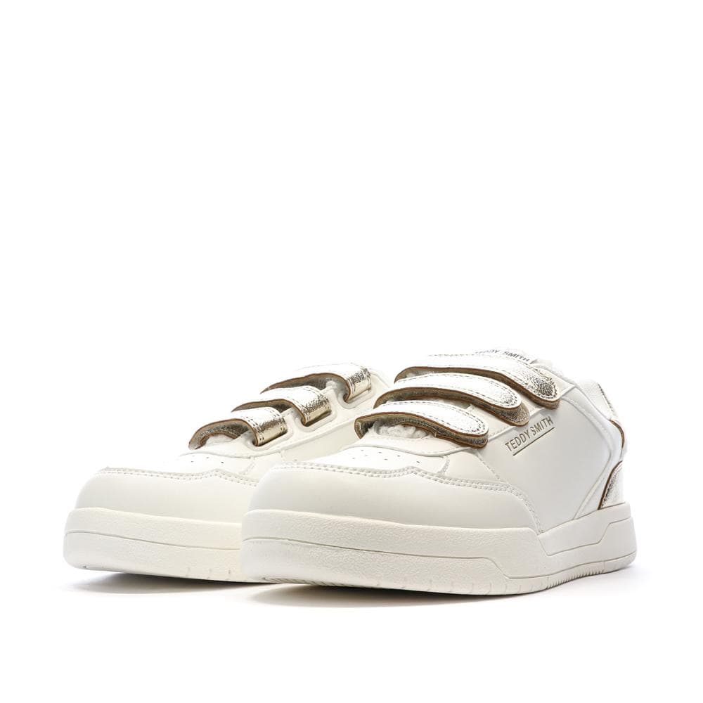 Baskets Ecru/Doré Femme Teddy Smith Sra C 6