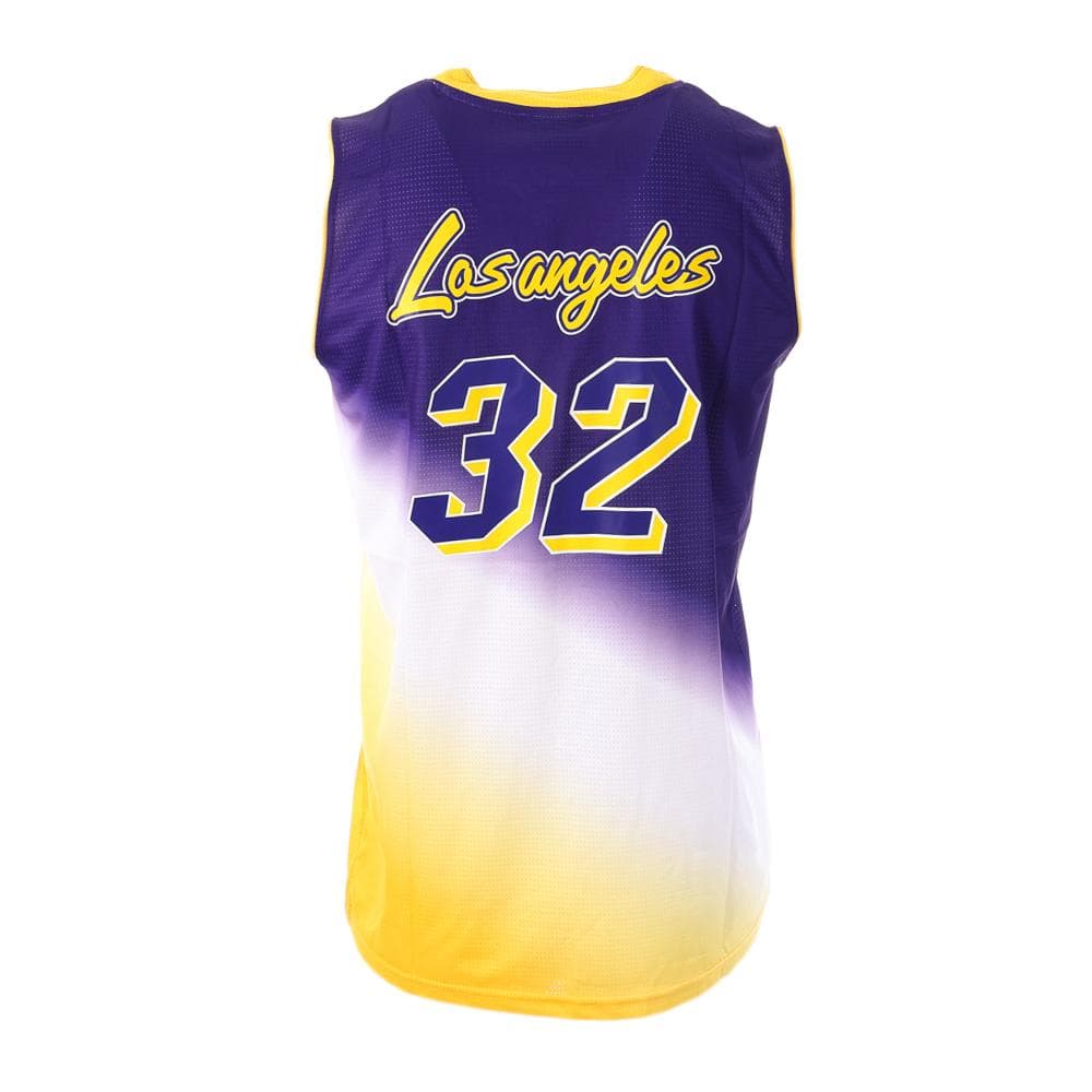 Los Angeles Maillot Violet/Jaune Homme Sport Zone Tank 32 2
