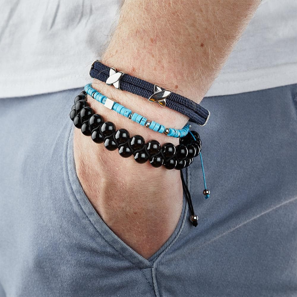 Bracelet Turquoises Homme Geographical Norway 315077 2