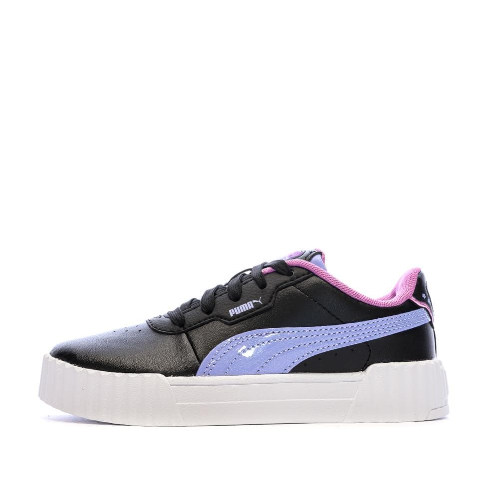 Baskets Noires/Mauves Fille Puma Carina 3.0 Jellyy 1