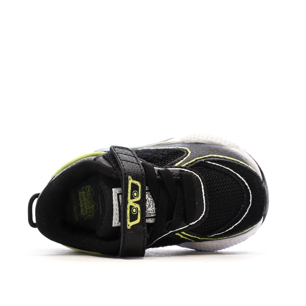Baskets Noires/Jaunes Garçon Puma Spongebob 4