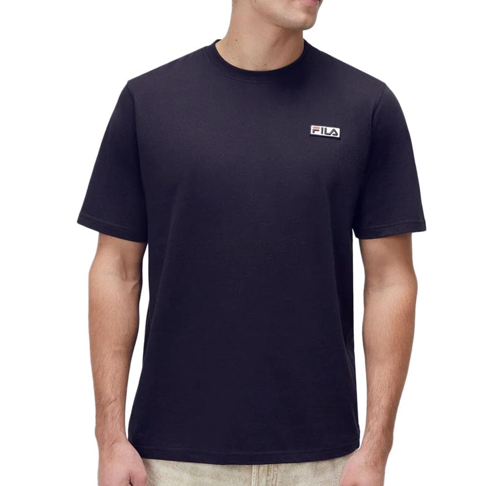 T-shirt Marine Homme Fila Embroidered 1